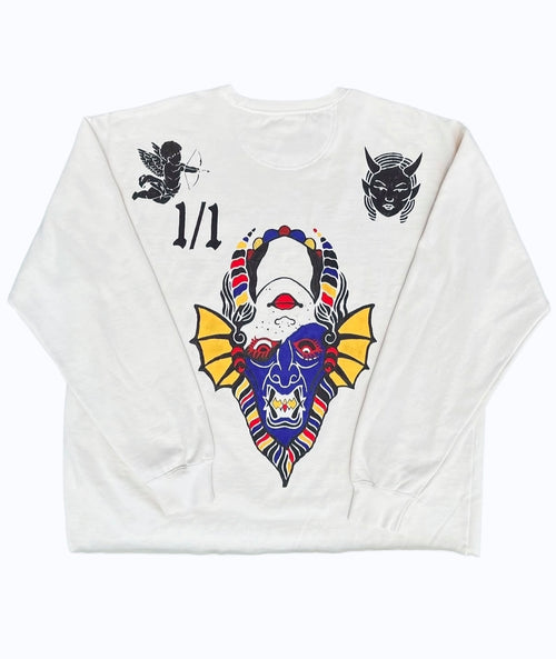 11 I.D. - ‘2face’ Elleaven Crewneck