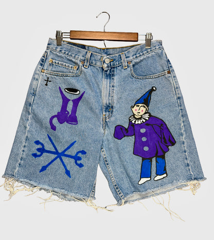 ‘Pouty Prankster’ Levi Jorts